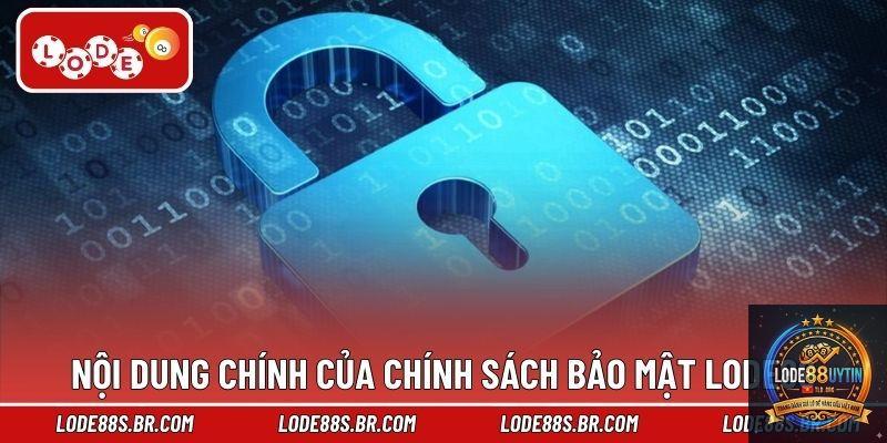 lode88 chính sách bảo mật