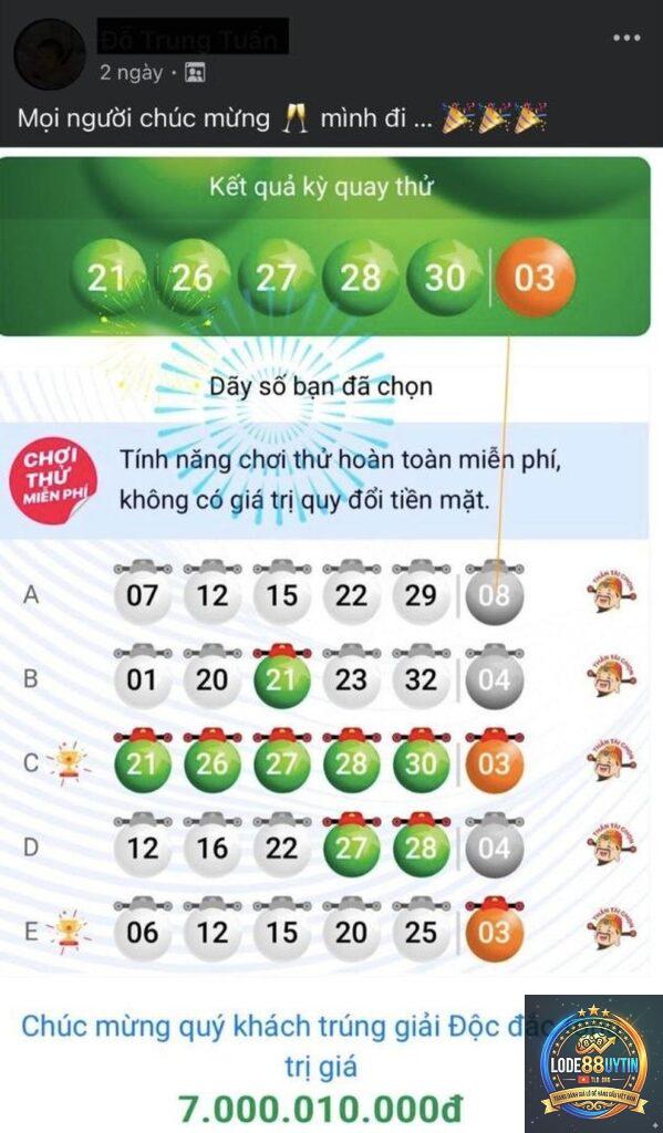 phương pháp chọn số theo loto về nhiều - 5