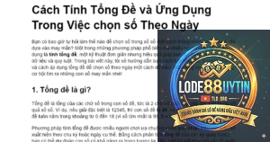 phương pháp chọn số từ tổng giải đặc biệt