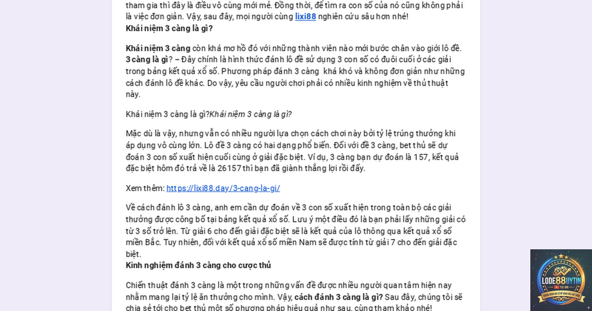 ba càng là gì - Image 4